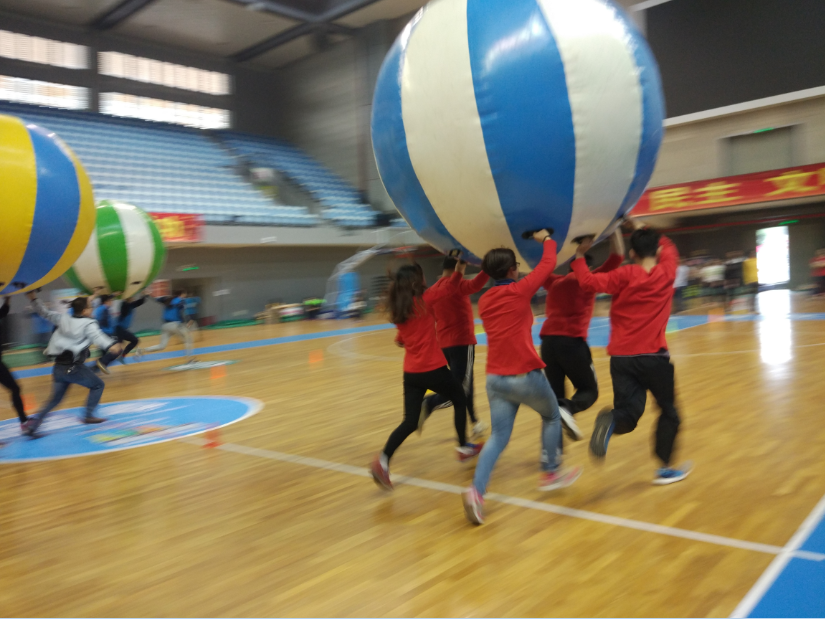 A equipe da OMG participou dos Jogos Divertidos de Songshan Lake (Ecological Garden) 2016